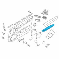 OEM 2020 Toyota 86 Armrest Diagram - SU003-06751