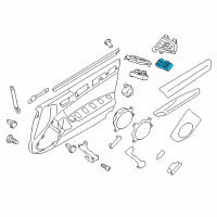 OEM Toyota 86 Window Switch Diagram - SU003-05131