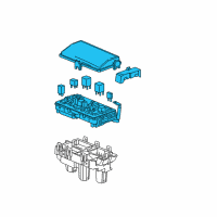 OEM GMC Canyon Junction Block Diagram - 84076946