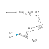 OEM Toyota Lower Control Arm Front Bushing Diagram - 48654-60050