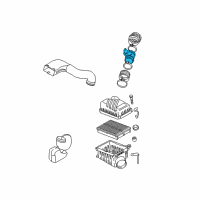 OEM 2005 Kia Sportage Sensor Assembly-Air Flow Diagram - 2816437200