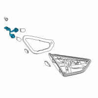 OEM 2017 Chevrolet Cruze Socket & Wire Diagram - 39042850