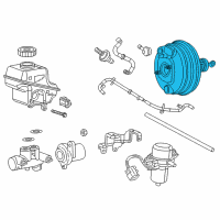 OEM 2016 Dodge Charger Booster-Power Brake Diagram - 68237808AA