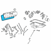 OEM Lincoln Town Car Gasket Diagram - 4L2Z-6584-BA