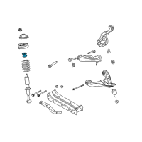 OEM 2005 Ford Explorer Spring Insulator Diagram - 2L2Z-18198-AA