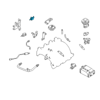 OEM 1996 Nissan Maxima Valve Assembly-SOLENOID Diagram - 14956-31U1A