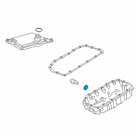 OEM Honda CR-Z Washer, Drain Plug (18MM) Diagram - 90471-PX4-000
