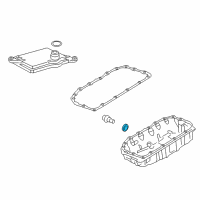 OEM 2002 Honda Civic Washer, Drain Plug (18MM) Diagram - 90471-PX4-000