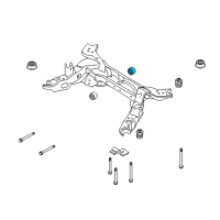 OEM Lincoln MKT Front Insulator Diagram - 7E5Z-4B425-B