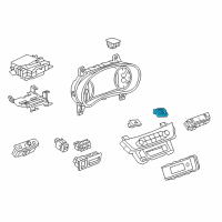 OEM 2018 Buick LaCrosse Power Switch Diagram - 26674253