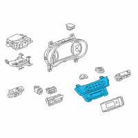 OEM 2019 Buick LaCrosse Dash Control Unit Diagram - 84138219