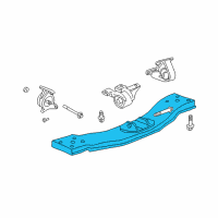 OEM Jeep Liberty Support-Transmission Diagram - 52128702AB