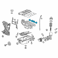 OEM 2014 Chevrolet Cruze Manifold Gasket Diagram - 55566664