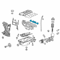 OEM 2013 Chevrolet Sonic Manifold Gasket Diagram - 55566664