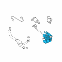 OEM 2001 Chrysler LHS CANISTER-Vapor Diagram - 4669682