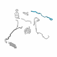 OEM Kia Sedona Tube & Hose Assembly-Ret Diagram - 575204D030