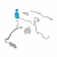 OEM Kia Sedona Reservoir Assembly-Power Diagram - 571504D001