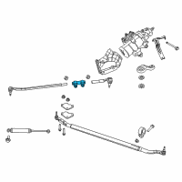 OEM 2016 Ram 3500 ADJUSTER-Drag Link Diagram - 68111302AA