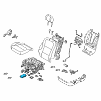 OEM Hyundai Equus Unit Assembly-Memory Power Seat Diagram - 95450-3N570