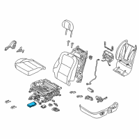 OEM 2016 Hyundai Equus Unit Assembly-Memory Power Seat Diagram - 95450-3N570