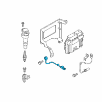 OEM 2018 Kia Optima Sensor Assembly-Knock Diagram - 392502B020