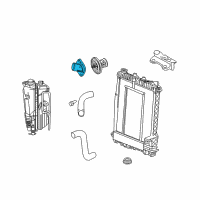 OEM Ram Housing-THERMOSTAT Diagram - 5192057AD