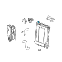 OEM Chrysler 300 Radiator Cap Diagram - 5278767AB