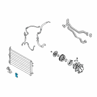 OEM 2007 Hyundai Entourage Ambient Temperature Sensor Diagram - 96985-4D000