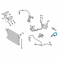 OEM 2022 Ford Police Interceptor Utility Connector Tube Diagram - L1MZ-19972-BB