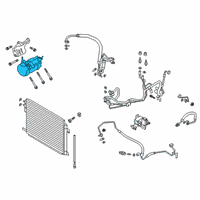 OEM 2022 Ford Explorer Compressor Assembly Diagram - L1MZ-19703-CD