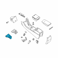 OEM Nissan Altima FINISHER - Console Indicator Diagram - 96941-JA01A