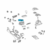 OEM 2003 Lexus LS430 Box Assy, Equipment Set Diagram - 58880-50010