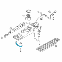 OEM 2019 Ford F-150 Support Strap Diagram - GL3Z-9054-D