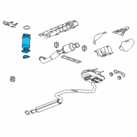 OEM 2012 Buick LaCrosse Converter Diagram - 19420100