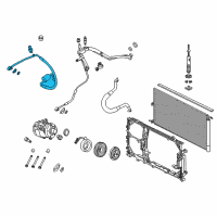 OEM 2014 Ford F-150 Pressure Tube Diagram - AL3Z-19972-B