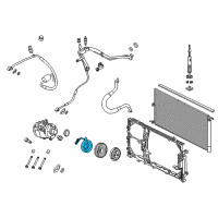 OEM 2012 Ford Expedition Clutch Coil Diagram - 8L2Z-19D798-B