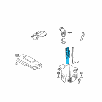 OEM Infiniti Q45 Air Cleaner Cover Diagram - 16526-CR900