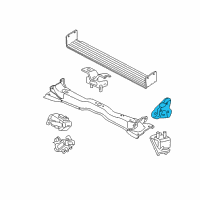 OEM 2005 Lincoln Aviator Motor Mount Bracket Diagram - 5L2Z-6030-AA