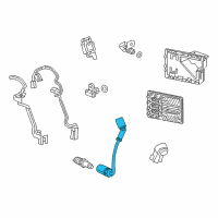 OEM Chevrolet Silverado 1500 LD Cable Diagram - 12716289