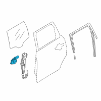 OEM 2016 BMW X1 Power Window Motor Rear Right Diagram - 67-62-7-354-889