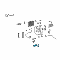 OEM Lexus Quick Heater Assembly Diagram - 87710-50030