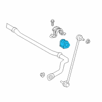 OEM 2018 Toyota C-HR Bushings Diagram - 48815-F4011