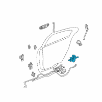 OEM Chrysler Concorde Dr Check-Rear Door Diagram - 4574412AE