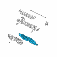 OEM 2002 Nissan Pathfinder Dash-Lower Diagram - 67300-5W930