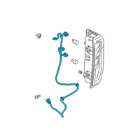 OEM GMC Socket & Wire Diagram - 84234371