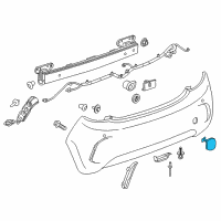 OEM 2021 Chevrolet Spark Reflector Diagram - 95182609