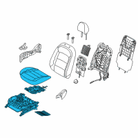 OEM Kia Forte Cushion Assembly-Front Seat Diagram - 88200B0180KMX