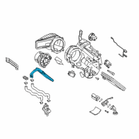 OEM Toyota Sequoia Heater Core Diagram - 87107-0C061