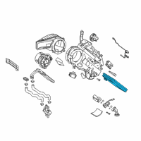 OEM 2021 Toyota Sequoia Evaporator Core Diagram - 88501-0C120