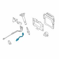 OEM 2012 Hyundai Genesis Sensor-Crankshaft Angle Diagram - 39310-3F010